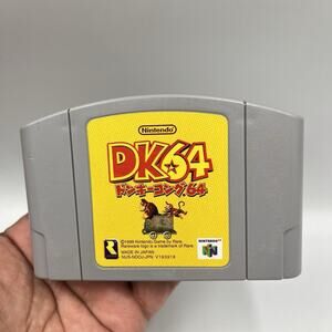 Donkey Kong 64 DK64 Nintendo N64 Video Game Cartridge Japan RARE
